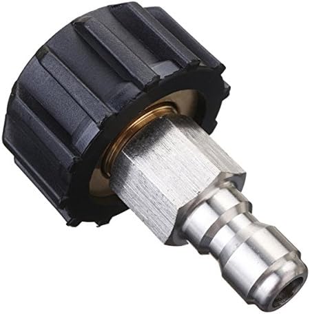 MiguCo High Pressure Washer Quick Connect M22-14mm X 1/4 Inch Quick Connect Adapter