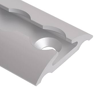 Amazon.com: Potormotor 19.6inch Rounded L Track in Silver