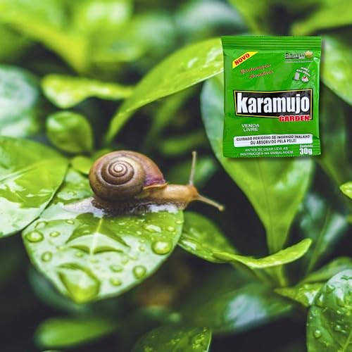 Lesmicida Caramujo Karamujo 30gr Pronto Uso Gramado e Jardim