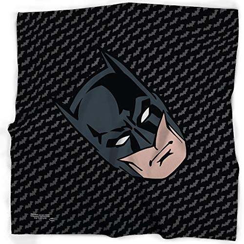 Image of Batman Face and Logo Bandana