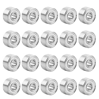 10 or 20 stücke u624zz u624 u Nut Rillen kugellager 4x13x7mm für 5,5mm Wellen kohlenstoffs tahl  13