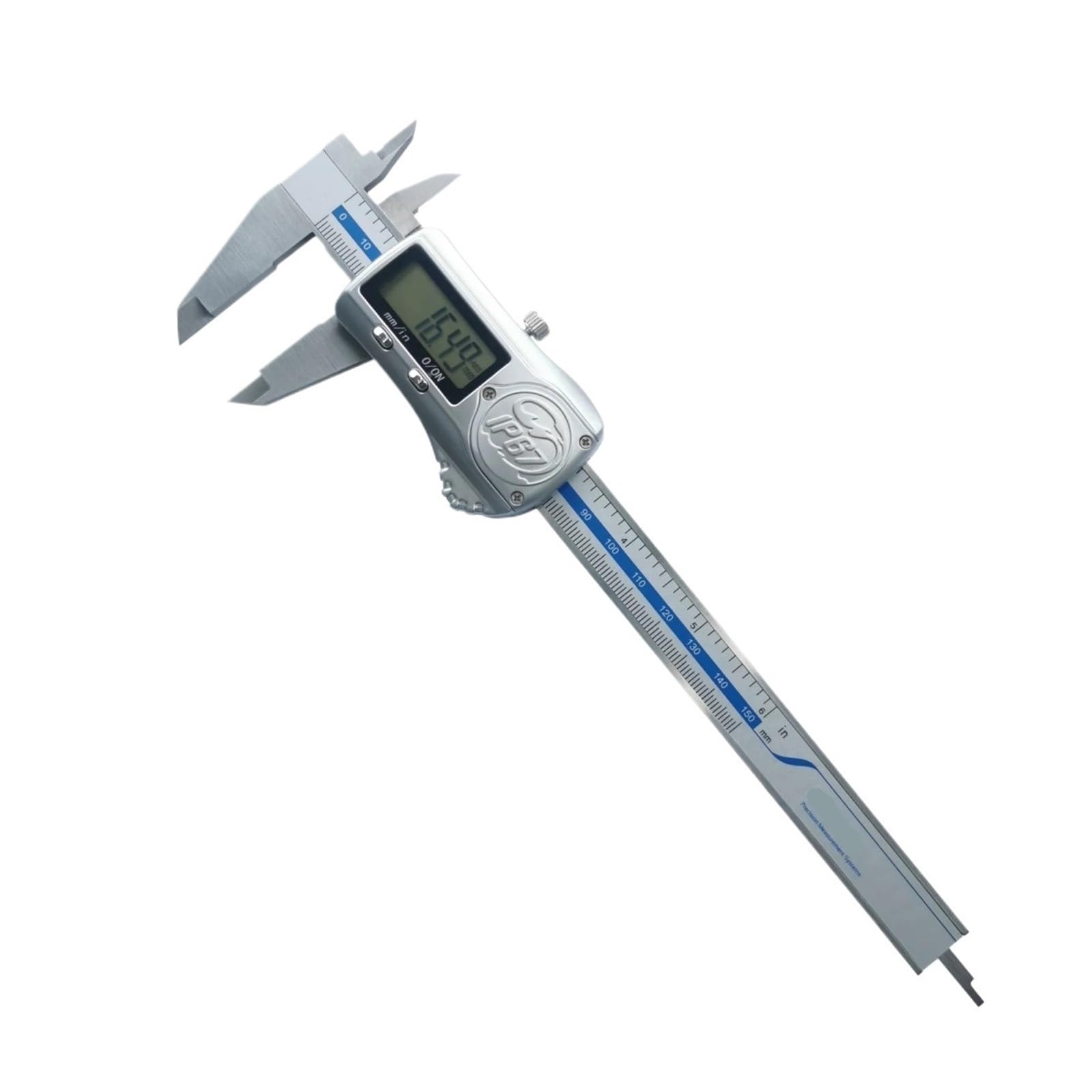 Calibrador Digital electrónico Vernier IP67 de 0-150 mm/6" de Alta precisión IP54. Calibrador Digital de 200 mm y 0,01 mm (IP67 de 0-150 mm).