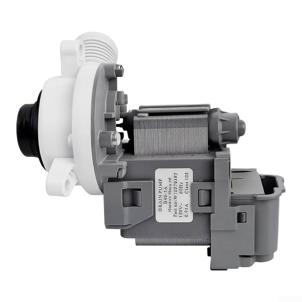 Bomba de desagüe W10276397 para lavadora repuesto magnético para drenaje para rápido instalación para fácil compatible múltiples 40W