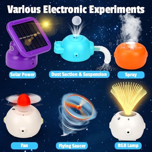 Educational STEM Toys Science Kits for Kids Ages 5-7 8-12 Electronics Exploration Kit with 180 Circuit Projects, Science Experiments for Kids 4-6 6-8 Birthday Gifts for 5 6 7 8 9+ Year Old Boys Girls - Image 3