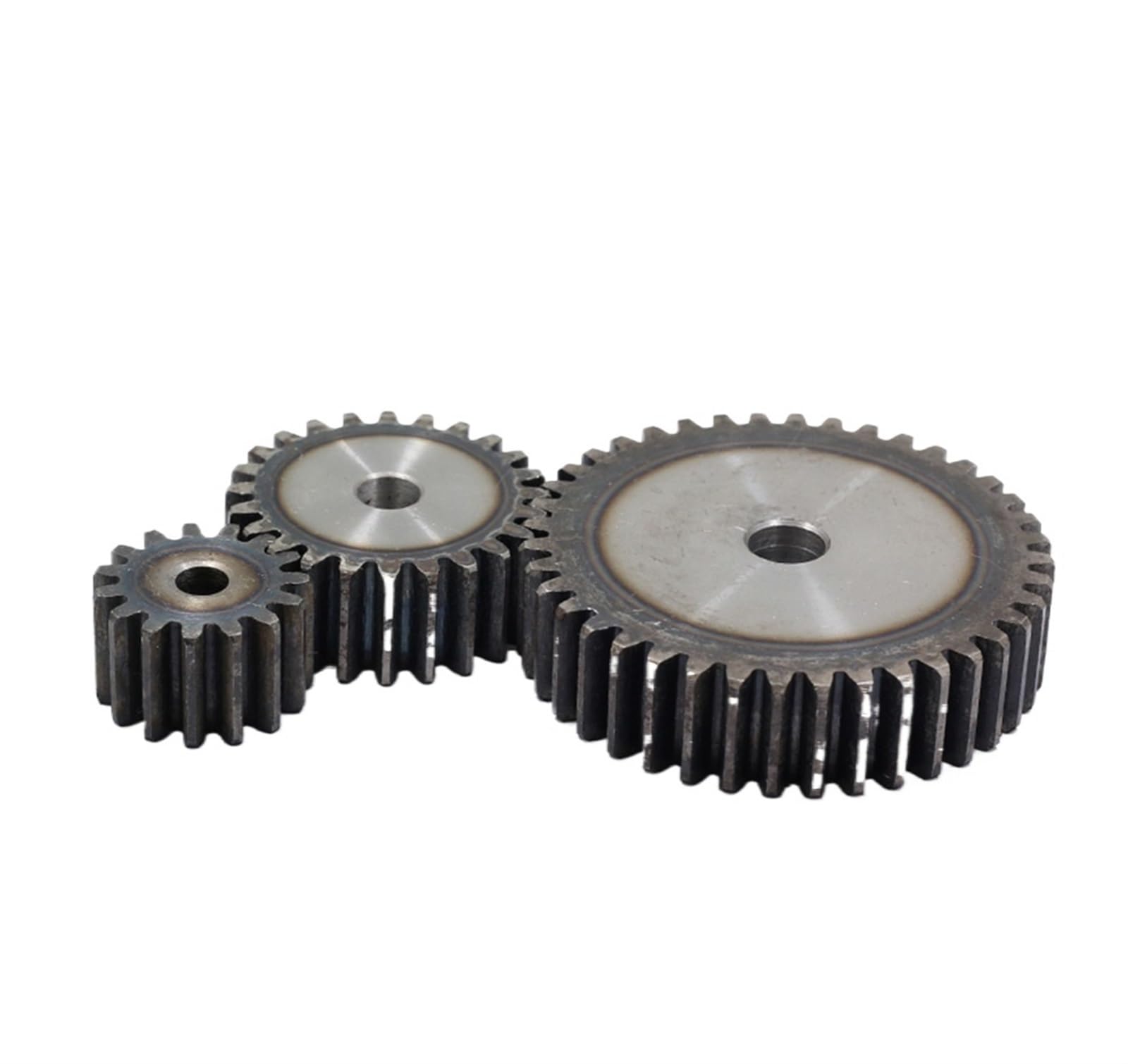 Bevel Gear Pinion Hardware Mechanical 1pcs 1.5 Mod Spur Gear 19T 20T 21T 22T 23T 24T 25T Teeth Bore 8mm Straight Metal Pinion Tooth Surface Steel for CNC Rack(21 Teeth)