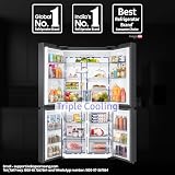 Samsung 650L 4-Door Convertible French Door Refrigerator — view 4