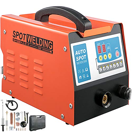 VEVOR Dent Puller Machine 2.2KVA Spot Puller Dent Puller 3800A Dent Puller Welder 110V Car Dent Remover Spot Welder Dent Puller Induction Welding Car Dent Puller