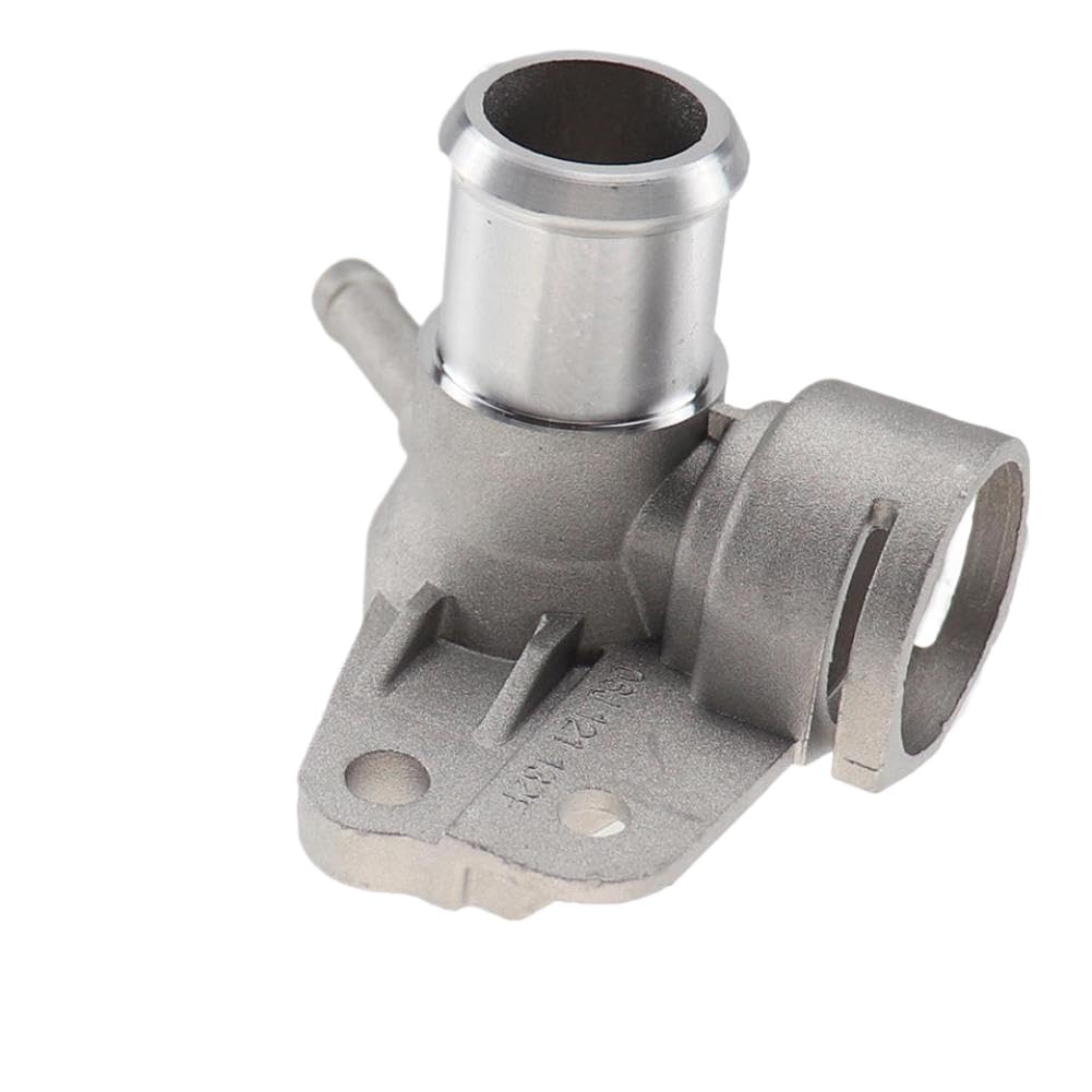 Aluminum Water Coolant Hose Connector Flange Compatible with Automotive Motorcycle Parts B7 CC MK6 A3 Q3 TT for Part Number 06J121132F 06J 121 132 F