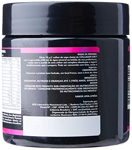 Collagen Diet Ella Series Lima Limão, Athletica Nutrition, 200g