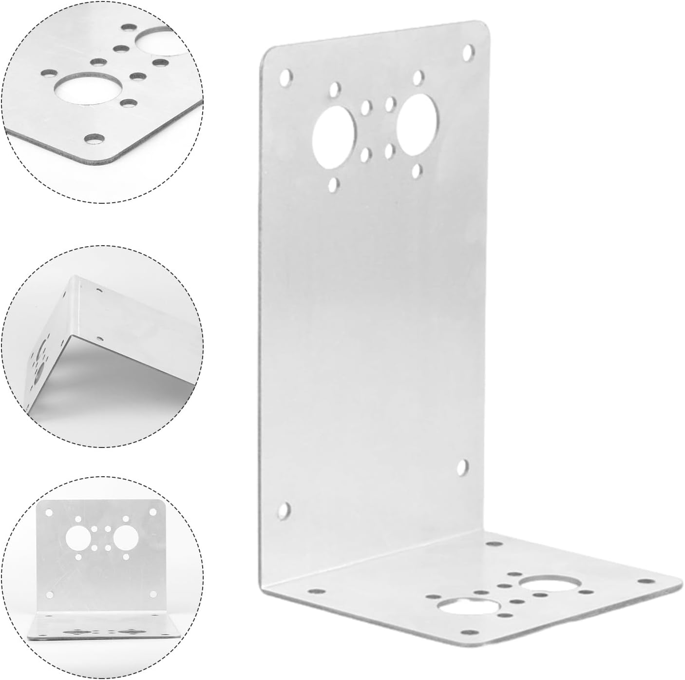 L Shaped Parking Heater Mounting Bracket, ZDHQLHJ Air Diesel Parking Heater Base, Mounting Bracket Floor Plate for Webasto Eberspacher Airtronic Chinese Parking Heaters