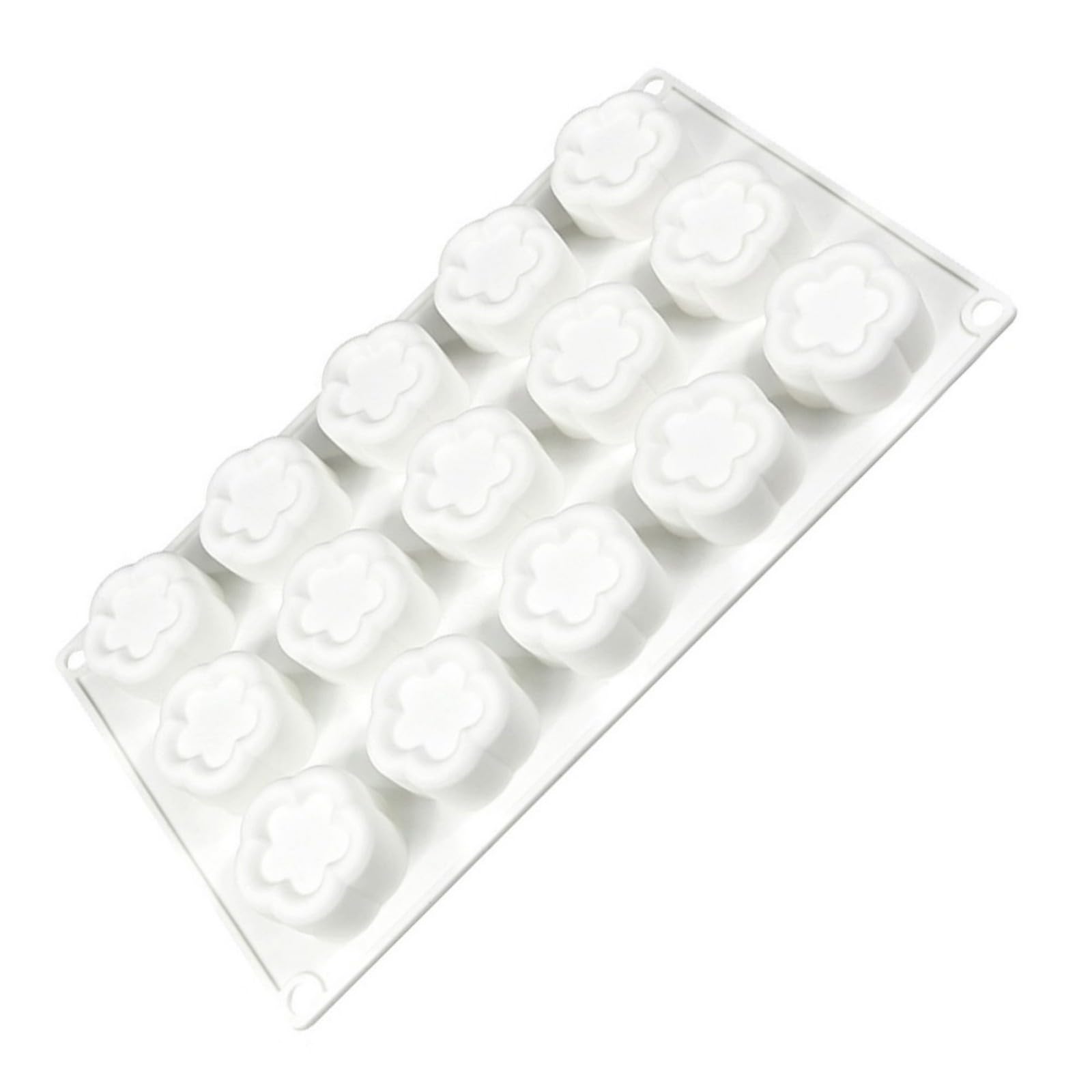 NVOQILIN Shape Silicone Mold Nonstick Cake Decorating Mold for Making and Soap Flower Shape Silicone Dessert for
