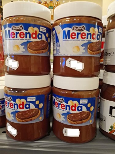 50 Pcs X Merenda Hazelnut Spread 360gr / 12.7oz by Pavlidis
