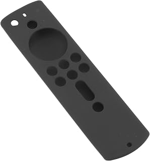 GLOGLOW Capa de Silicone Antiderrapante e à Prova de Choque para Controle Remoto Fire TV Stick 4K 2018, Material de Silicone Macio para Proprietários de Animais de Estimação, e Acessibilidade Total