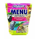 Vitakraft Menu Premium Parrot Food - Vitamin-Fortified - Macaw, Amazon, Conure, and Parrot Food for Large Birds 5 Pound (Pack of 1)
