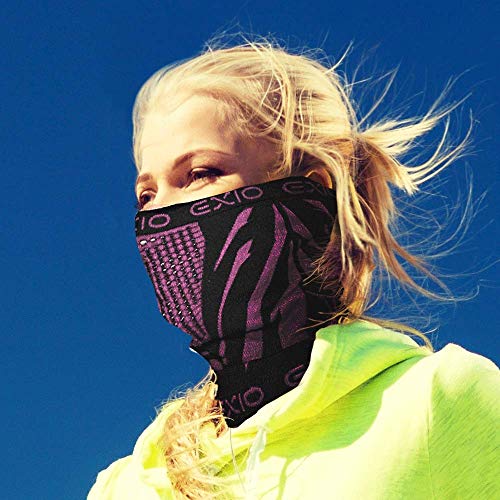 Image of EXIO Winter Neck Warmer Gaiter /Balaclava (1Pack or 2Pack) - Windproof Face Mask for Ski, Snowboard