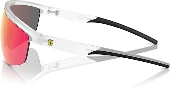 Scuderia Ferrari Fz6005u Universal Fit Rectangular Sunglasses