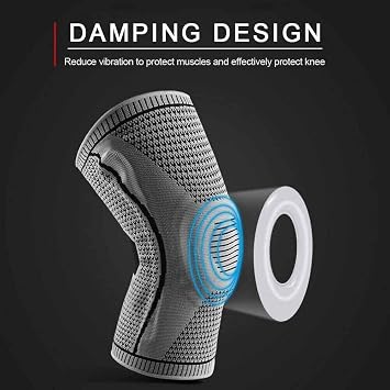 Knee Brace Ultra Knee Elite Compression Sleeve Knee Brace With Side Stabilizers, Knee Braces For Knee Pain, For Joint Pain Relief,Meniscus Tear, Knee Pain