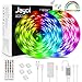 Produktbild LED Strip Dreamcolor Led Streifen 10m Sync mit Musik LED Stripes Lichtband, Eingebauter Digital IC, Timerfunktion, Ein-Tasten-Dimmen, 2811 RGB Strip wasserdichte LED Lichterkette für Deko Party