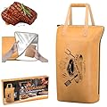 BBQ Blanket for Resting Meat,Barbecue Blanket for Resting Meat,21 Inch BBQ Blanket Meat Resting Bag,Reusable Smoker Grilling Meat Insulated Brisket Bag Grilling Gifts for Men (Yellow-with Gift Box)