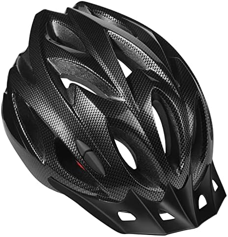 Zacro Adult Bike Helmet Lightweight - Bike Helmet for Men Women Comfort with Pads&Visor, Certified Bicycle Helmet for Adults Youth Mountain Road Biker