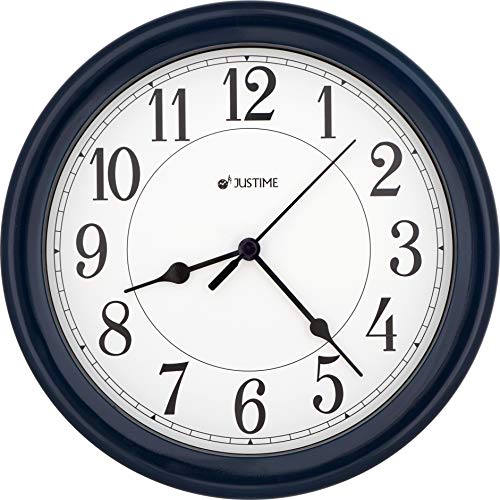 ISHIWA 8.5 Inch Simply High-end Plastic Decorative Wall Clock, Water Resistant, Special
