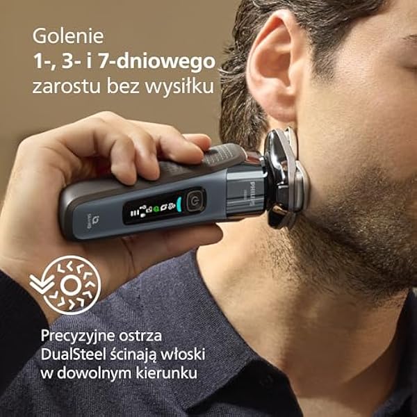 Philips Shaver i9000 электробритва для сухого и влажного бритья технология Skin IQ тройная система подъема и среза двойные лезвия SteelPrecision вращающиеся на 360 модуль быстрой очистки X9001 30