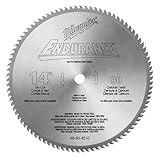 Milwaukee 48-40-4510 14-Inch 90 Tooth ATB General Purpose Saw Blade with 1-Inch Arbor for Blade Righ