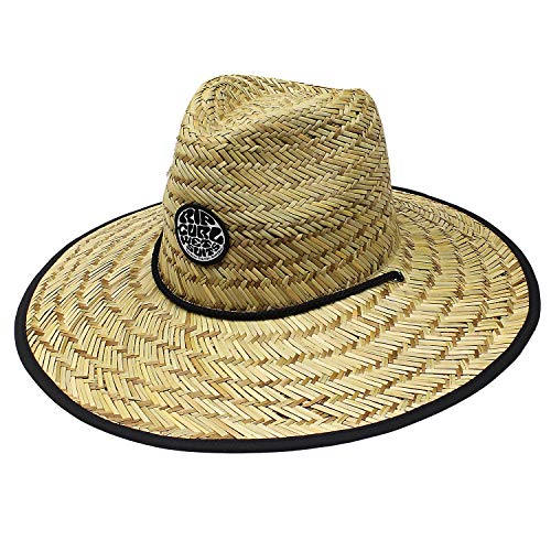 Chapéu palha Rip Curl Wetty Straw Hat - Preto - UNICO