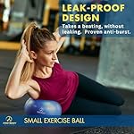 ProBody Pilates Small Exercise Ball - 9 Inch Workout Ball for Stability, Barre, Yoga, Core & Physical Therapy - Image 3