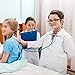 Skeleteen Doctor's Stethoscope Kids Toy - Doctor Or Nurse Pretend Play Costume Accessories and Prop Toys for Kids - 1 Piece (Blue)