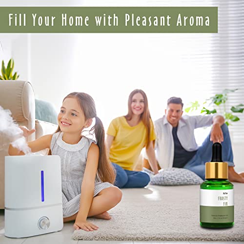 Image of Frosty Fir Fragrance Oil, MitFlor Single Diffuser Essential Oil, Large Size Premium Grade Fragrance Oil for Soap & Candle Making, Aromatherapy Oil, Refreshing & Forest Scent for Home Fragrance, 30ml