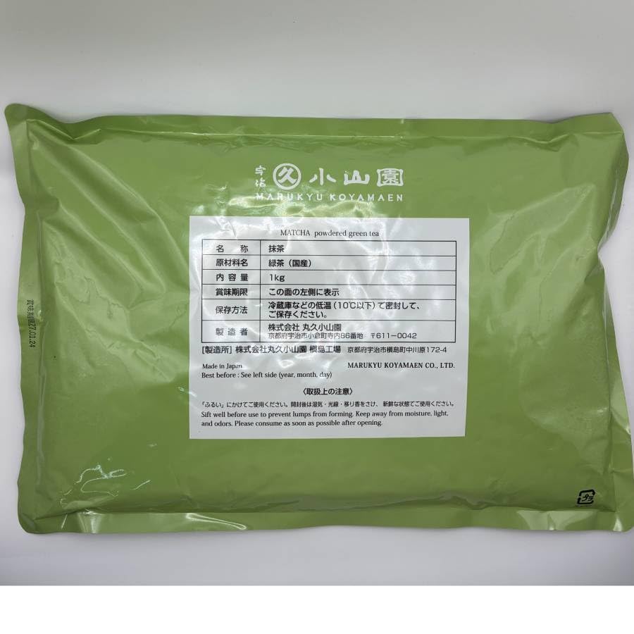 宇治抹茶若竹１ｋｇ丸久小山園 Amazon | 丸久小山園 食品加工用抹茶 若竹 1kg袋（わかたけ） | 丸久