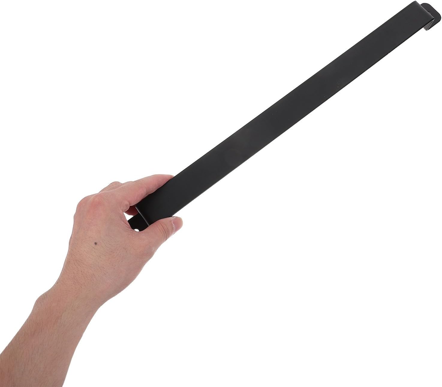 Kitchen Rail with 10 Hooks, Carbon Steel Wall Mounted Utensil Holder image 4