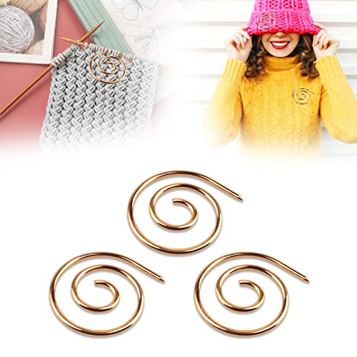 Aiguilles à tricoter en spirale, Aiguille À Câble en Acier Inoxydable, Porte-Aiguille torsadées, Accessoires de polyvalent Cover