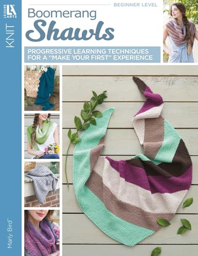 Leisure Arts Boomerang Shawls Book