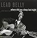 Where Did You Sleep Last Night (Lead Belly Legacy, Vol. 1)
