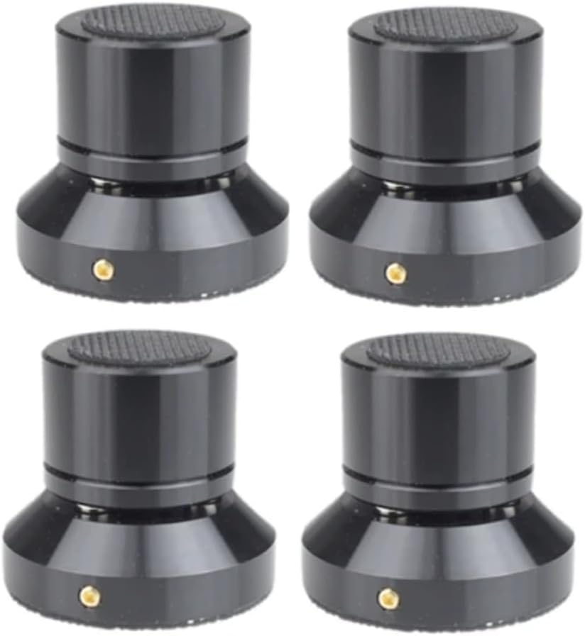 Speaker Isolation Stand Lead Alloy Adjustable Tray Pad Ceramic Ball Foot Speaker Stand Isolation Feet Spike Black Durable 500423613A1