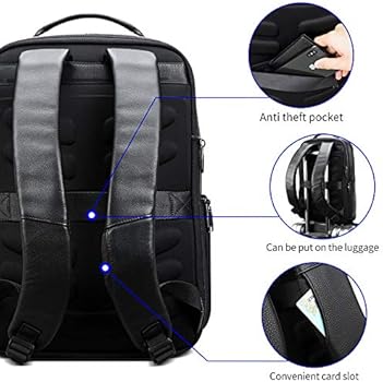 bopai leather backpack