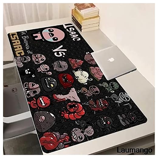 300x800x3mm 1233 The Binding Of Isaac Computer Mouse Pad Gaming Accessories Large Gamer Xxl Mause Carpet Pc Desk Mat Keyboard Lol Mousepad