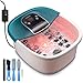 Produktbild RENPHO Fussbadewanne, Fußbad mit Wärmefunktion, Shiatsu-Fußbad-Massagegerät mit GFCI-Stecker und Pediküre-Set, Vibrationsblasen mit Temperaturregelung und 22 abnehmbaren Rollen für entspannende Füße