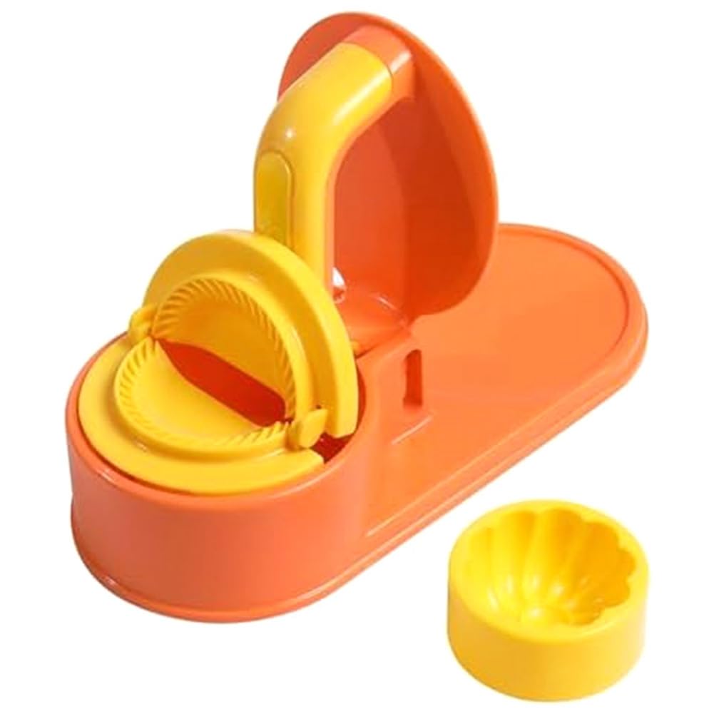 CTRLZS Dumpling Mold, 2pcs Dumpling Maker & Press Mold, Multifunctional Dumpling DIY Making Tool,Convenient Rinseable B