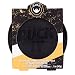 GIBS Grooming Puck It Deodorant Activated Charcoal Soap for Men- With Volcanic Ash & Shea Butter – For Washing & Shaving, Black Body Soap, 5 Oz.