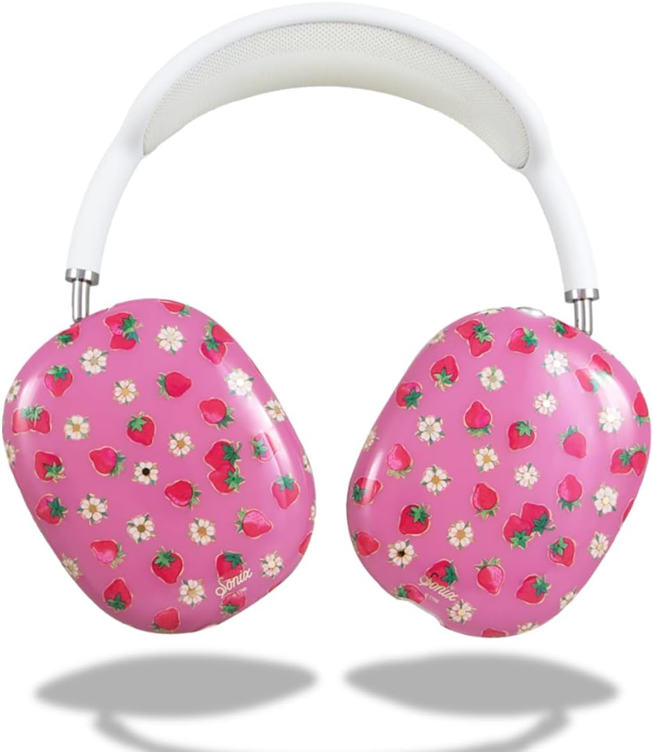 Sonix Protective Case Cover for AirPods Max Headphones | Strawberry Shortcake Vintage