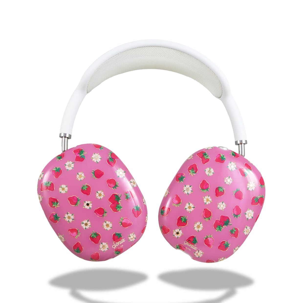 SonixProtective Case Cover for AirPods Max Headphones | Strawberry Shortcake Vintage