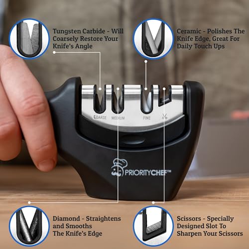 Priority Chef PC-KNSH-4S Prioritychef Kitchen Knife Sharpener Tool thumb #2