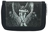  Spiral Enslaved Angel Geldbörse schwarz/grau/weiß