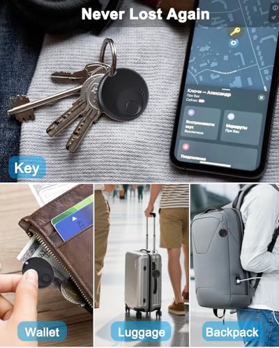 Air Tracker Tags-2 Pack - for iOS Only - Bluetooth Keys Finder Luggage Tracker Compatible - image 6