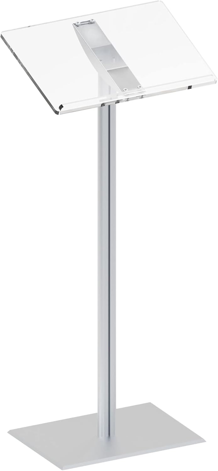 Acrylic Podium 44 inch Standing Speaking Podium