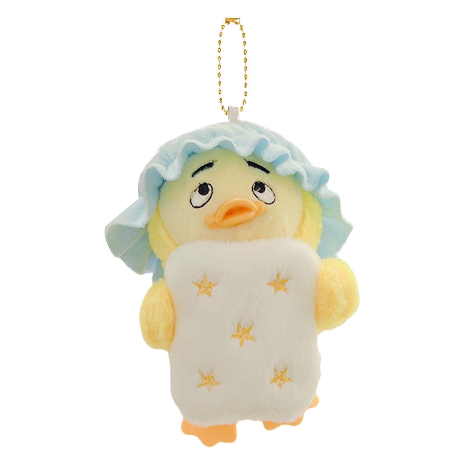 Amazon.co.jp: [Onuuzivl] アヒルのぬいぐるみキーホルダー、アヒルの