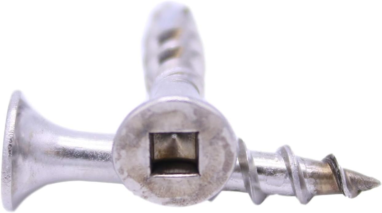 🔥 Cаѕhbасk uр tо 70% U-Turn - #8 x 1-1/4 Deck Screw Square Drive Bugle Head Type 17 18-8 Stainless Steel (500 Pack) Amаzоn Crаzу 🔥 Dеаlѕ U-Turn - #8 x 1-1/4 Deck Screw Square Drive Bugle Head Type 17 18-8 Stainless Steel (500 Pack)